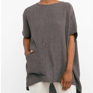 Elizabeth Suzann Harper Tunic in Linen Gauze